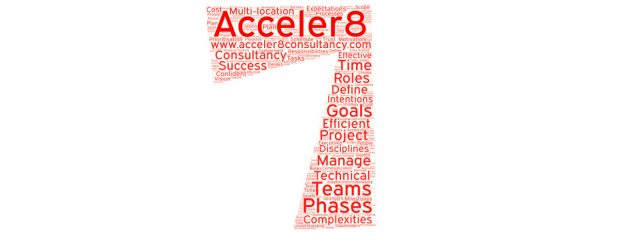 Number seven to illustrate the number of project management tips